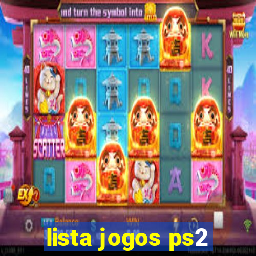 lista jogos ps2